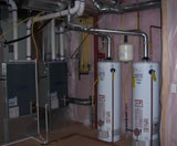 Double Furnaces w/ Humidifiers & Double Hot Water Heaters